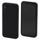 Etui Silikonowe do iPhone X, XS, czarny, black, FixPremium