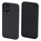 Etui silikonowe do iPhone 12, Space grey, FixPremium