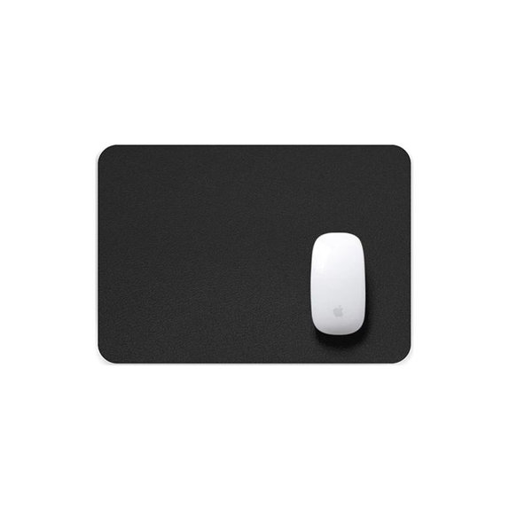 Podkladka pod mysz, wodoodporna, 25x20cm, czarny, black, FixPremium