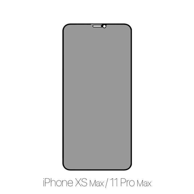 Szkło ochronne do iPhone XS Max, 11 Pro Max, Privacy Anti-Spy, FixPremium
