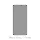 Szkło ochronne do iPhone XS Max, 11 Pro Max, Privacy Anti-Spy, FixPremium