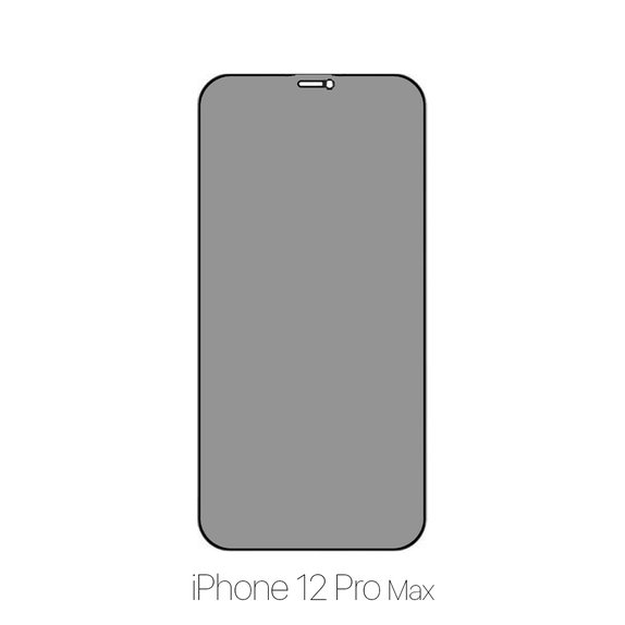 Szkło ochronne do iPhone 12 Pro Max, Privacy Anti-Spy, FixPremium