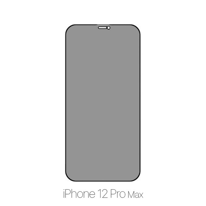 Szkło ochronne do iPhone 12 Pro Max, Privacy Anti-Spy, FixPremium