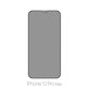 Szkło ochronne do iPhone 12 Pro Max, Privacy Anti-Spy, FixPremium