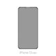 Szkło ochronne do iPhone 13 mini, Privacy Anti-Spy, FixPremium