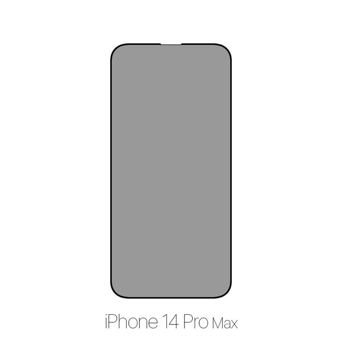Szkło ochronne do iPhone 14 Pro Max, Privacy Anti-Spy, FixPremium