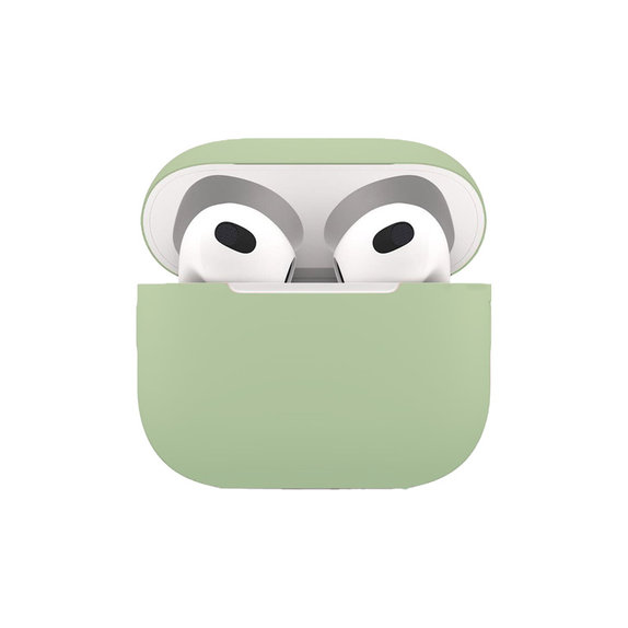 Etui silikonowe do AirPods 3, Zielony, Green, FixPremium