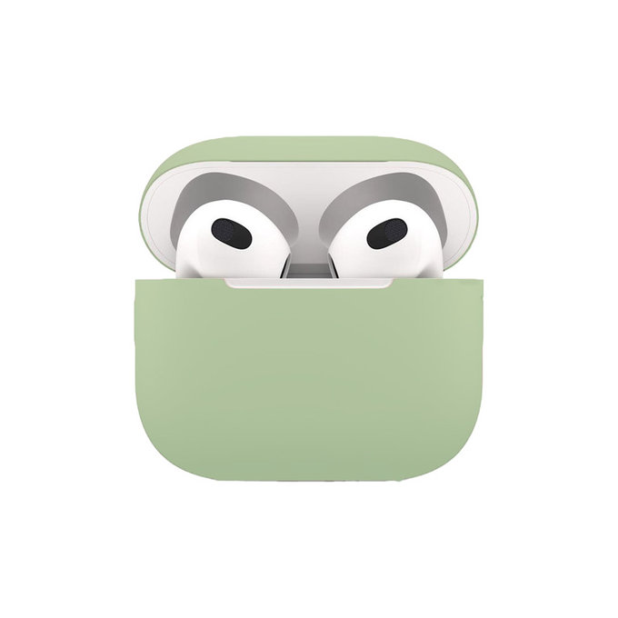 Etui silikonowe do AirPods 3, Zielony, Green, FixPremium