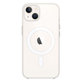 Etui silikonowe z MagSafe do iPhone 13, 14, Przezroczysty, Transparent, FixPremium