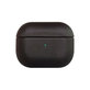 Etui Skórzane do AirPods 3, czarny, black, FixPremium