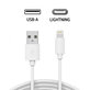 Kabel Lightning / USB (2m), MD819ZM/A (bulk), Apple, 10 szt.