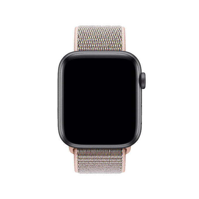 Pasek Nylonowy do Apple Watch (38, 40, 41mm) | różowy | pink | FixPremium