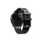 Pasek silikonowy do Garmin, QuickFit 22mm, Czarny, Black, FixPremium