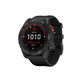 Pasek silikonowy do Garmin, QuickFit 26mm, Czarny, Black, FixPremium