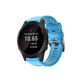 Pasek silikonowy do Garmin, QuickFit 26mm, Niebieski, Blue, FixPremium
