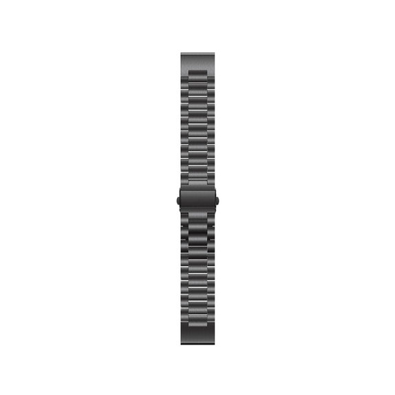 Pasek ze stali nierdzewnej do Garmin, QuickFit 26mm, Czarny, Black, FixPremium