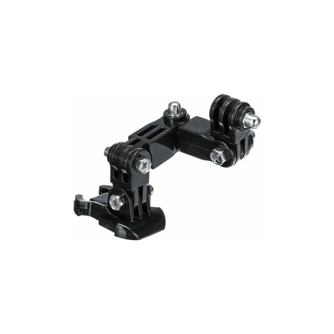 3-ramienny uchwyt na GoPro, czarny, black, FixPremium