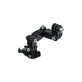 3-ramienny uchwyt na GoPro, czarny, black, FixPremium