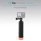 Plywak do GoPro, czarny, black, FixPremium