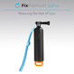 Plywak do GoPro, czarny, black, FixPremium