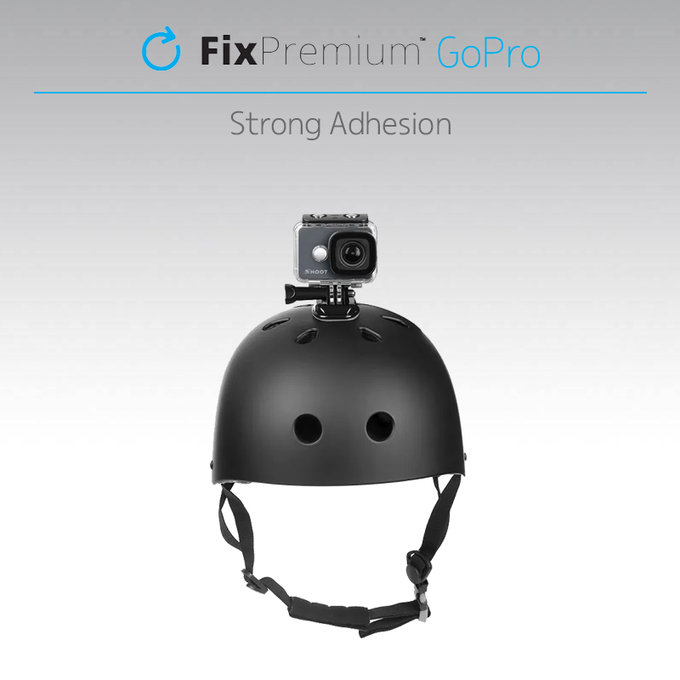 Zestaw naklejek do mocowania GoPro, FixPremium