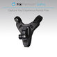 Uchwyt na kask do GoPro, czarny, black, FixPremium