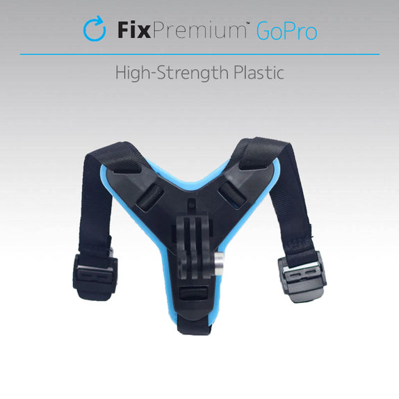 Uchwyt na kask do GoPro, czarny, black, FixPremium
