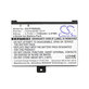 Bateria do PocketBook Pro 602, 603, 612, 902, 903, 912, 920, 920.W, 1ICP4/40/60 1S1P, 1100mAh, HQ
