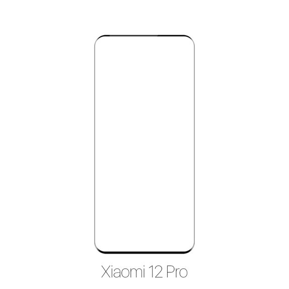 Szkło Hartowane 3D do Xiaomi 12 Pro, FixPremium