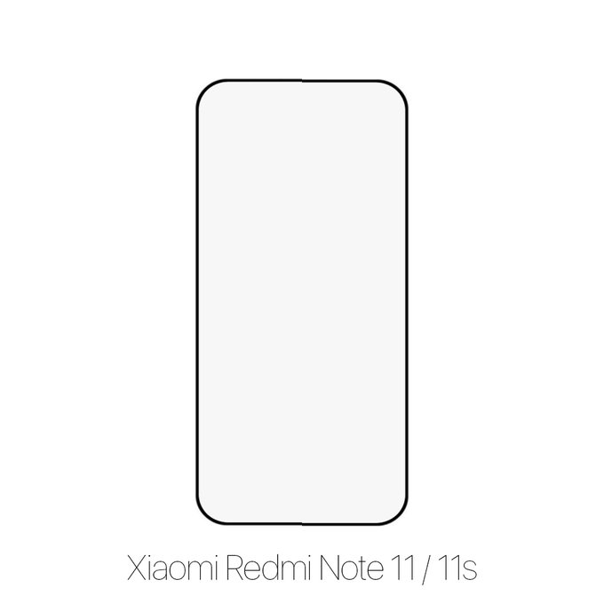 Szkło hartowane do Xiaomi Redmi Note 11, 11S, FullCover Glass, FixPremium