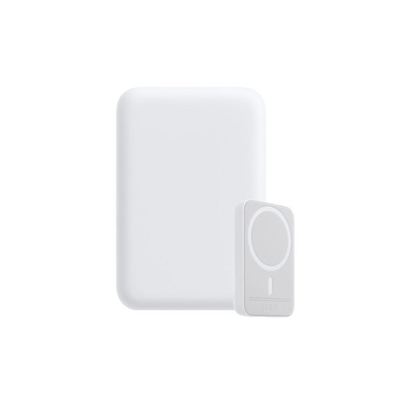 PowerBank MagSafe 10 000mAh, Biały, White, FixPremium