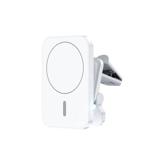 Ładowarka samochodowa MagSafe V1, Biały, White, FixPremium