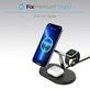 Uchwyt ładujący z Qi2 do iPhone, Apple Watch i AirPods, Biały, White, FixPremium