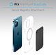 Portfel MagSafe Carbon, czarny, black, FixPremium