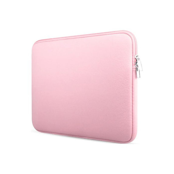 Etui na Notebook 15,6", różowy, pink, FixPremium