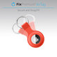 Silikonowy Brelok do AirTag, niebieski, blue, FixPremium