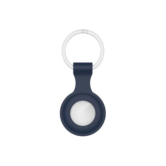 Silikonowy Brelok do AirTag, niebieski, blue, FixPremium
