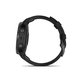 Silikonowy pasek do Garmin, QuickFit 22mm, Czarny, Black, FixPremium