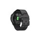 Silikonowy pasek do Garmin, QuickFit 22mm, Czarny, Black, FixPremium