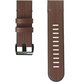 Pasek skórzany do Garmin, QuickFit 22mm, Brązowy, Brown, FixPremium