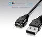 Kabel ladowania do zegarka Garmin, czarny, black, FixPremium