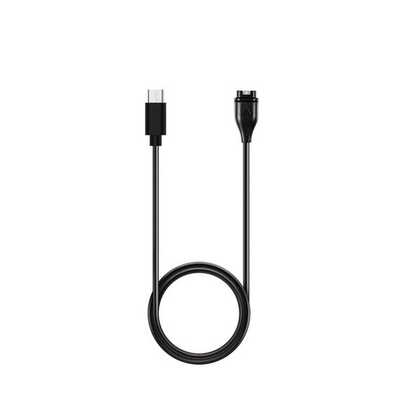 Kabel ładujący USB-C do zegarka Garmin, Czarny, Black, Szybkie ładowanie, FixPremium