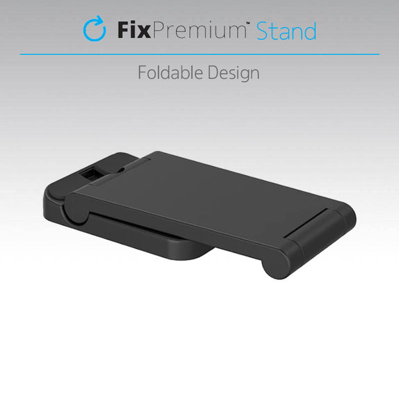 Skladana podstawka 3w1 do iPhone, Apple Watch, AirPods, czarny, black, FixPremium