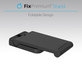 Skladana podstawka 3w1 do iPhone, Apple Watch, AirPods, czarny, black, FixPremium