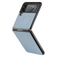 Etui do Samsung Z Flip 3, Carbon, Niebieski, Blue, FixPremium