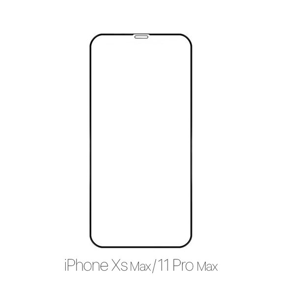 Szkło hartowane do iPhone XS Max, 11 Pro Max, FullCover Glass, FixPremium