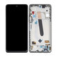 Wyświetlacz OLED do Xiaomi Poco F3, Ekran dotykowy z ramką, Night Black