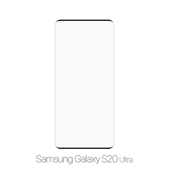 Szkło hartowane 3D do Samsung S20 Ultra, FullCover Glass, FixPremium