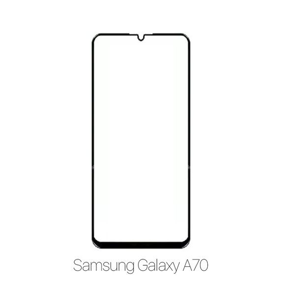 Szkło hartowane do Samsung A70, FullCover Glass, FixPremium