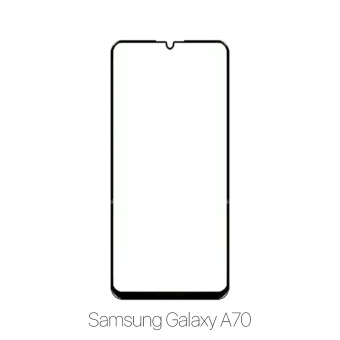 Szkło hartowane do Samsung A70, FullCover Glass, FixPremium